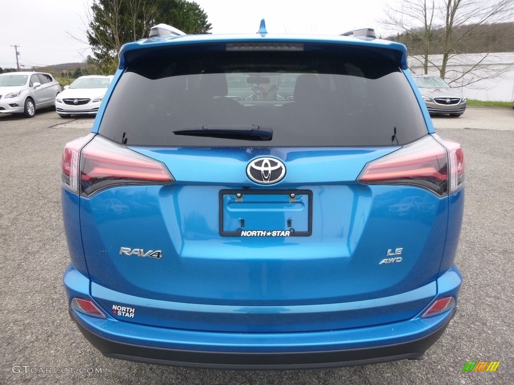 2016 RAV4 LE AWD - Electric Storm Blue / Black photo #10