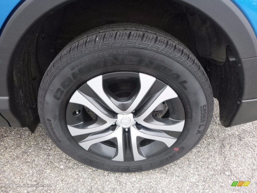 2016 RAV4 LE AWD - Electric Storm Blue / Black photo #14