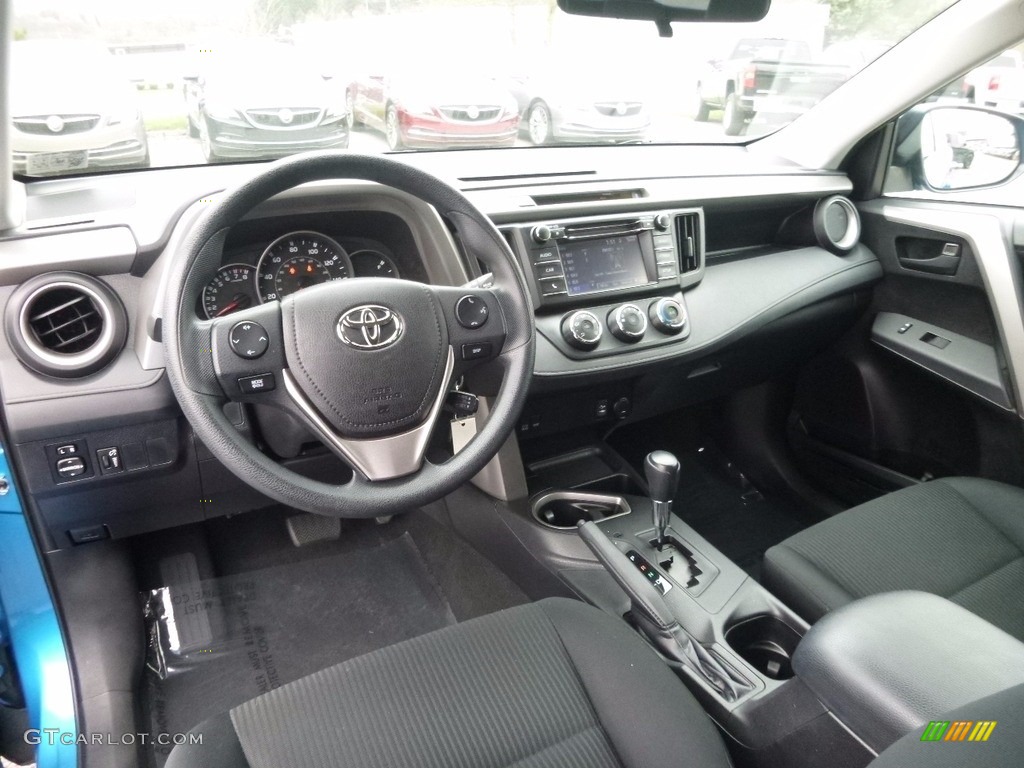 2016 RAV4 LE AWD - Electric Storm Blue / Black photo #17