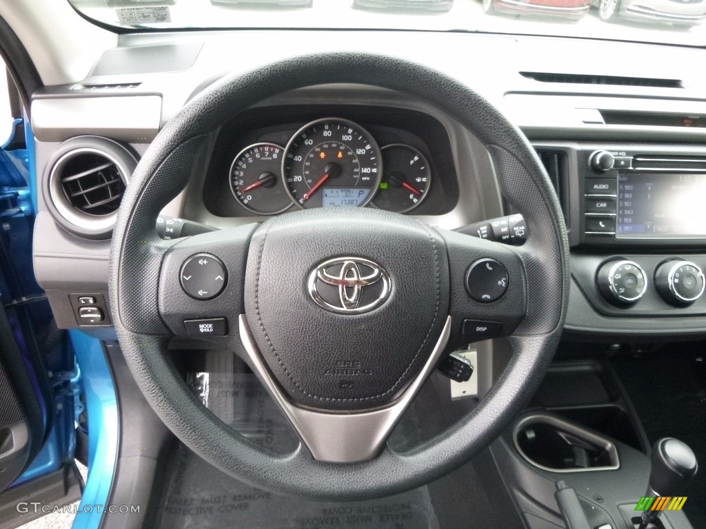 2016 RAV4 LE AWD - Electric Storm Blue / Black photo #23