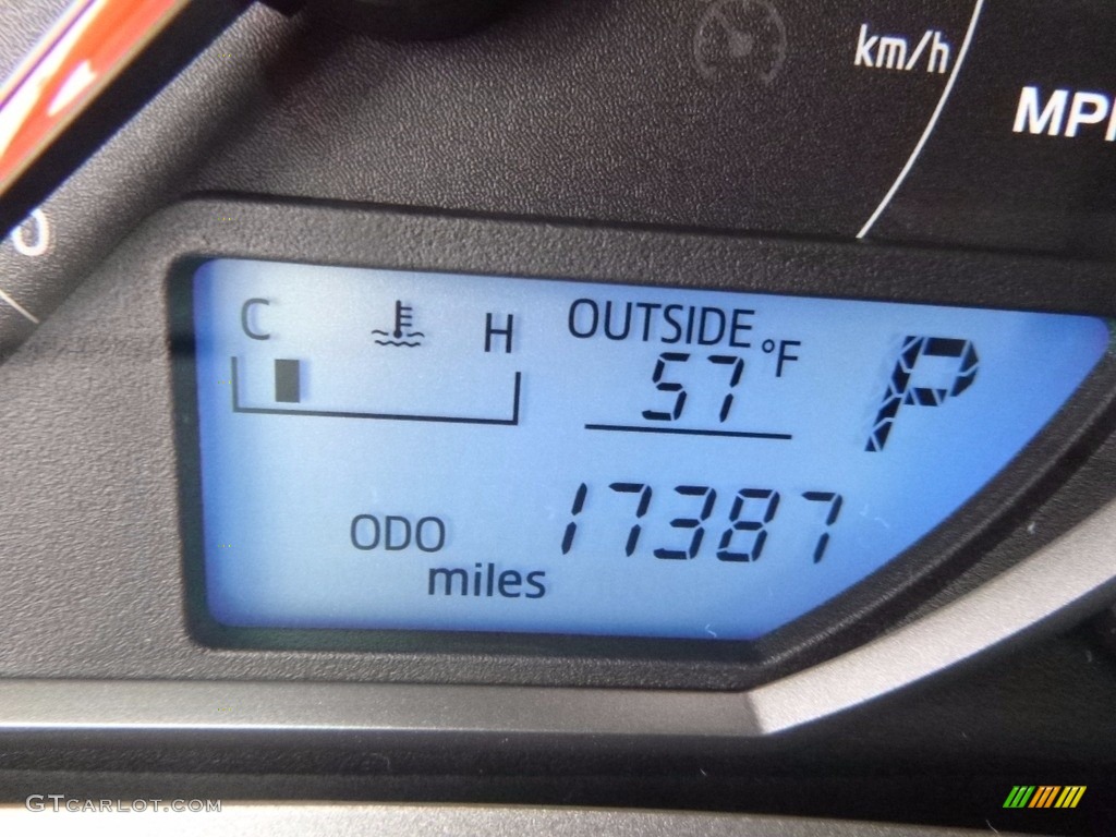 2016 RAV4 LE AWD - Electric Storm Blue / Black photo #30