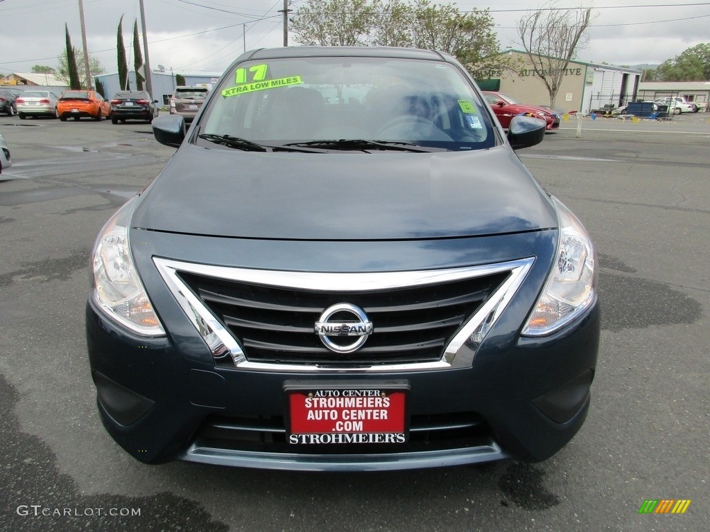 2017 Versa S - Graphite Blue / Charcoal photo #2