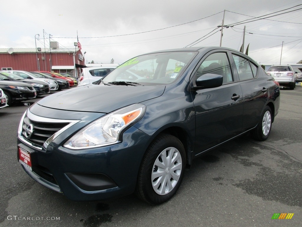 2017 Versa S - Graphite Blue / Charcoal photo #3