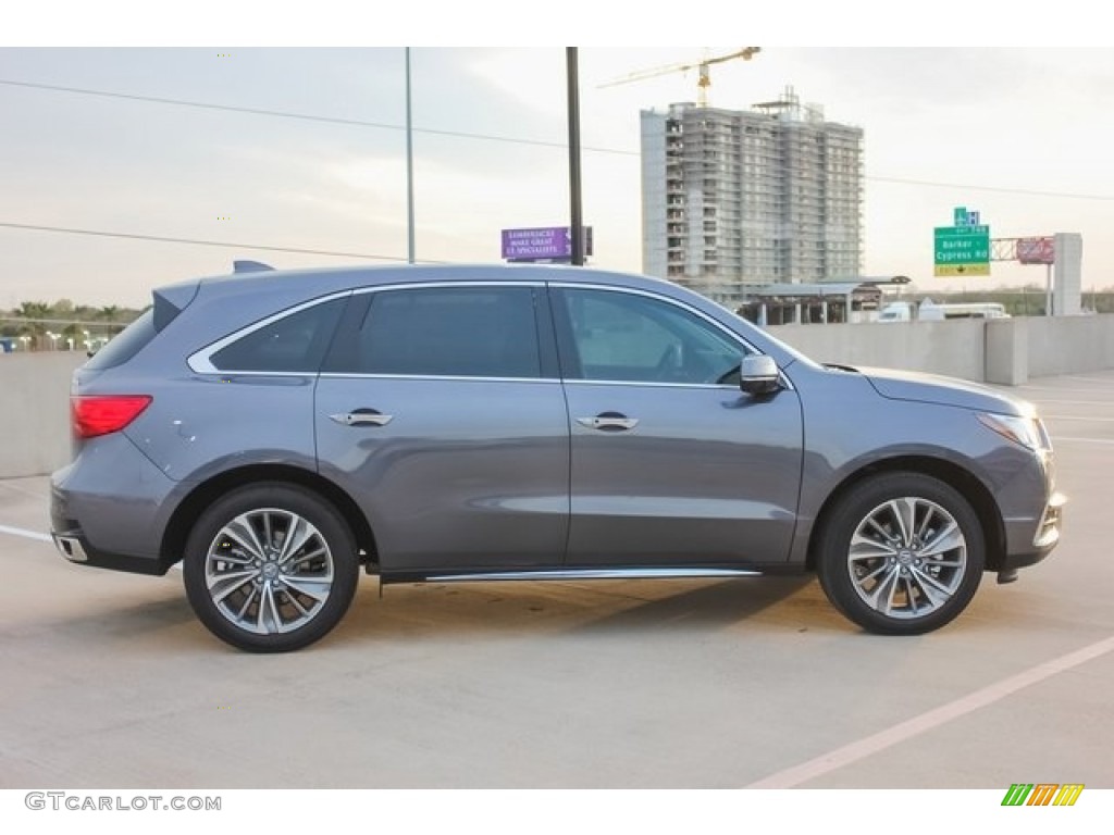 2017 MDX Technology - Modern Steel Metallic / Ebony photo #8