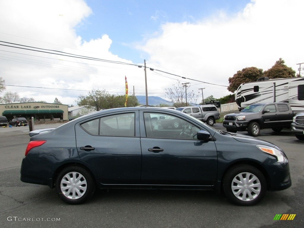 2017 Versa S - Graphite Blue / Charcoal photo #8