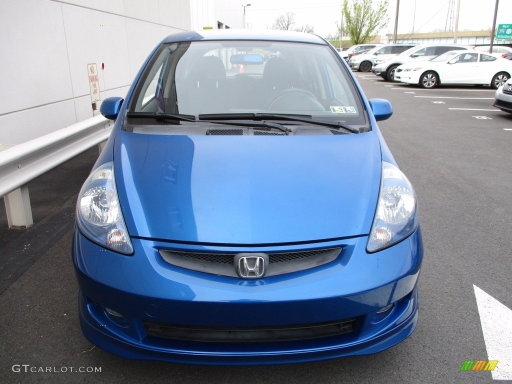 2007 Fit Sport - Vivid Blue Pearl / Black photo #8