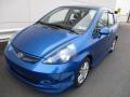 2007 Vivid Blue Pearl Honda Fit Sport  photo #9