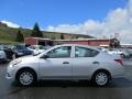 2015 Brilliant Silver Nissan Versa 1.6 S Sedan  photo #4