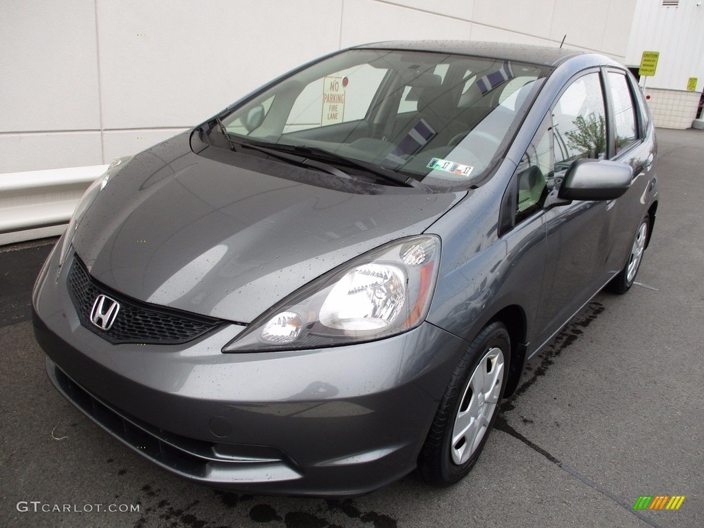 Polished Metal Metallic 2013 Honda Fit Standard Fit Model Exterior Photo #119863342