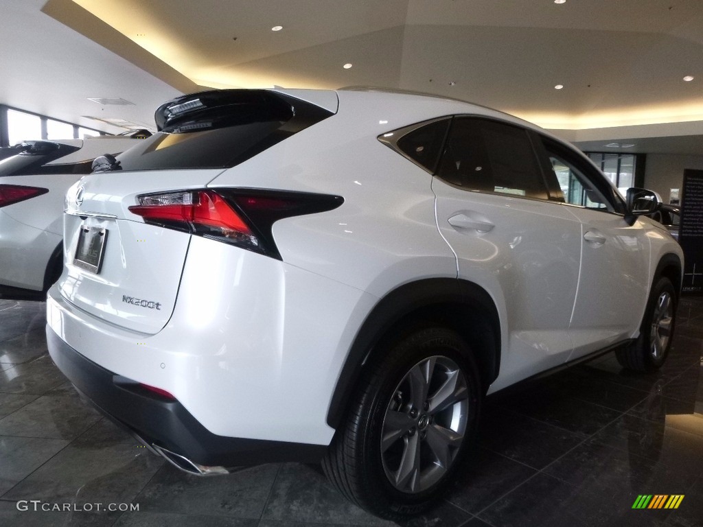 2017 NX 200t AWD - Eminent White Pearl / Black photo #2