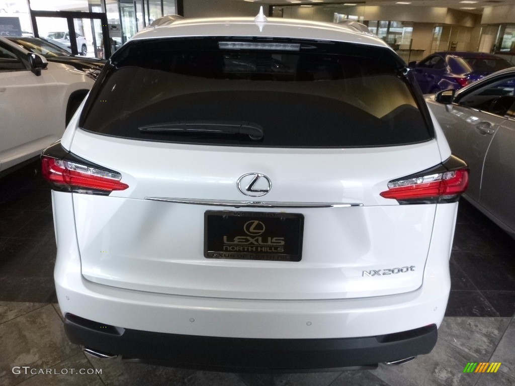 2017 NX 200t AWD - Eminent White Pearl / Black photo #6