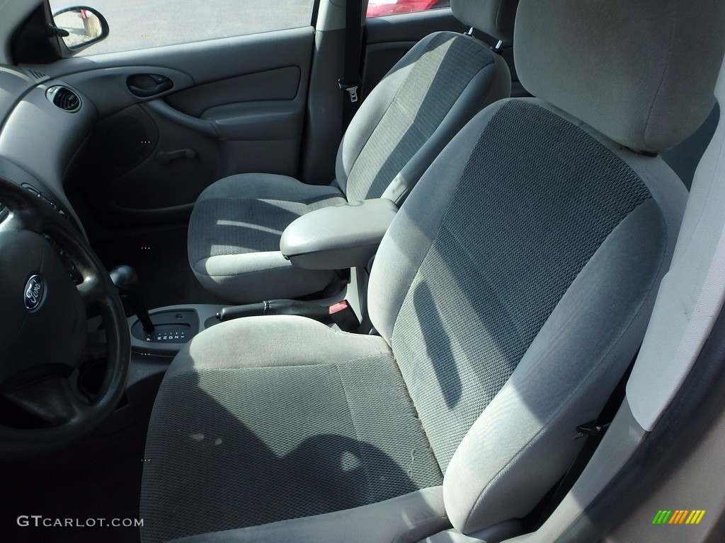 2003 Focus LX Sedan - Arizona Beige Metallic / Medium Graphite photo #8