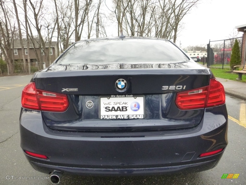 2014 3 Series 320i xDrive Sedan - Imperial Blue Metallic / Venetian Beige photo #4