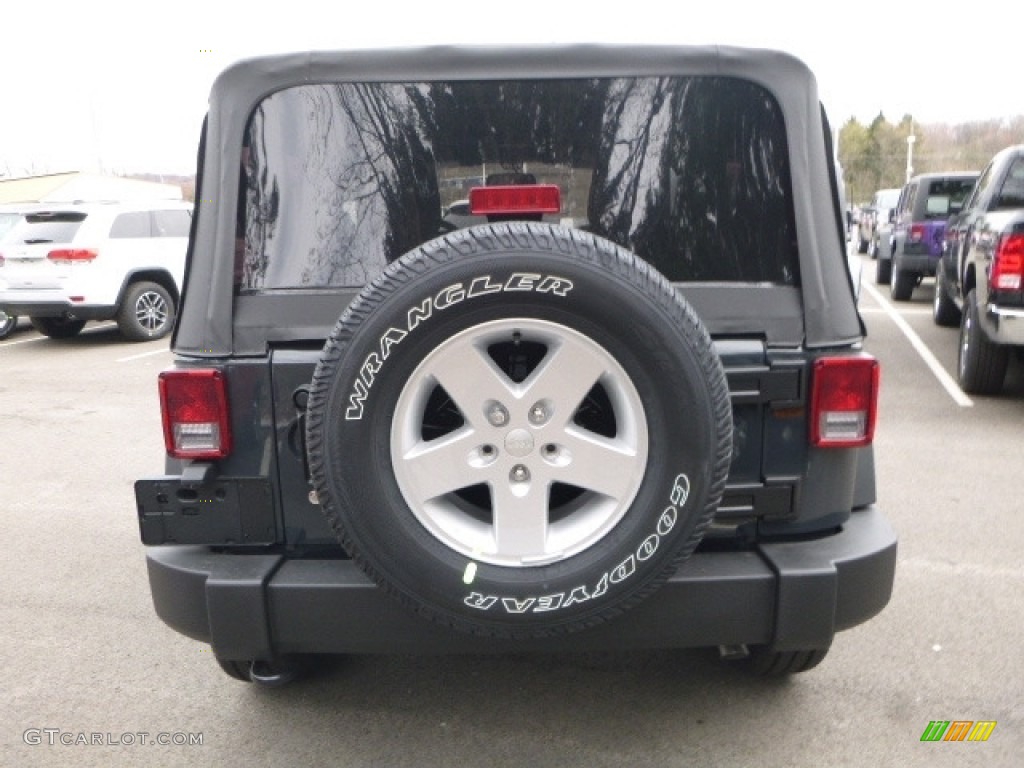 2017 Wrangler Sport 4x4 - Rhino / Black photo #5