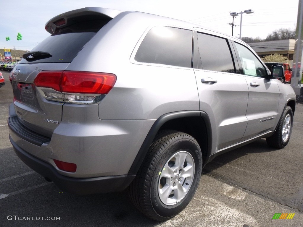 2017 Grand Cherokee Laredo 4x4 - Billet Silver Metallic / Black photo #6