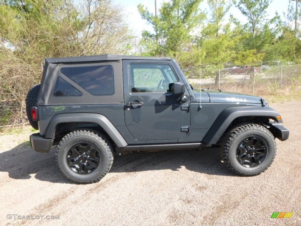 2017 Wrangler Sport 4x4 - Rhino / Black photo #7