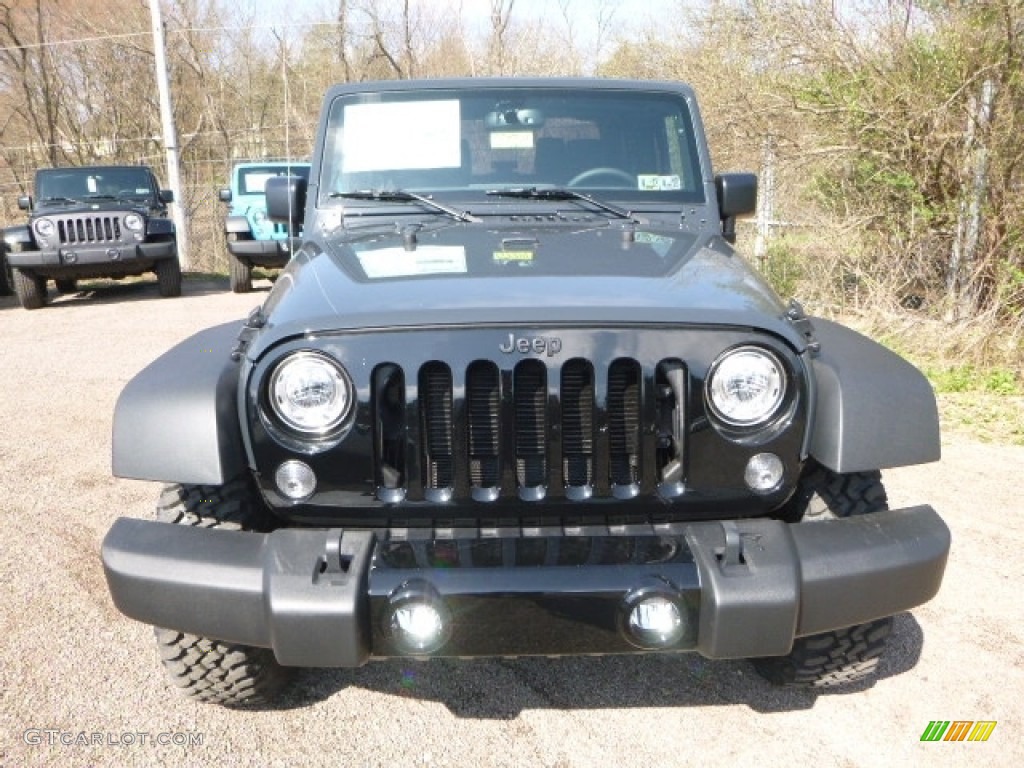 2017 Wrangler Sport 4x4 - Rhino / Black photo #12