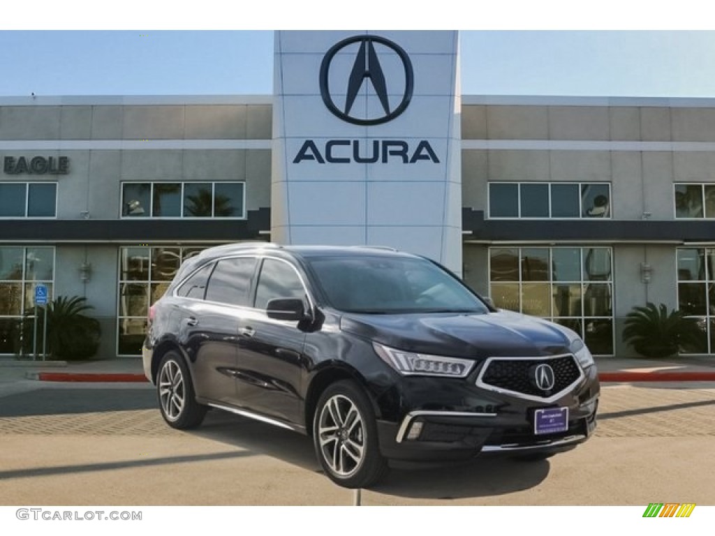 Crystal Black Pearl Acura MDX