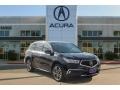 2017 Crystal Black Pearl Acura MDX Advance  photo #1