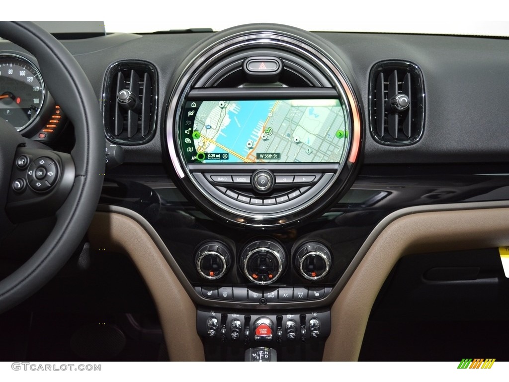 2017 Countryman Cooper S ALL4 - British Racing Green II Metallic / Chesterfield/British Oak photo #16