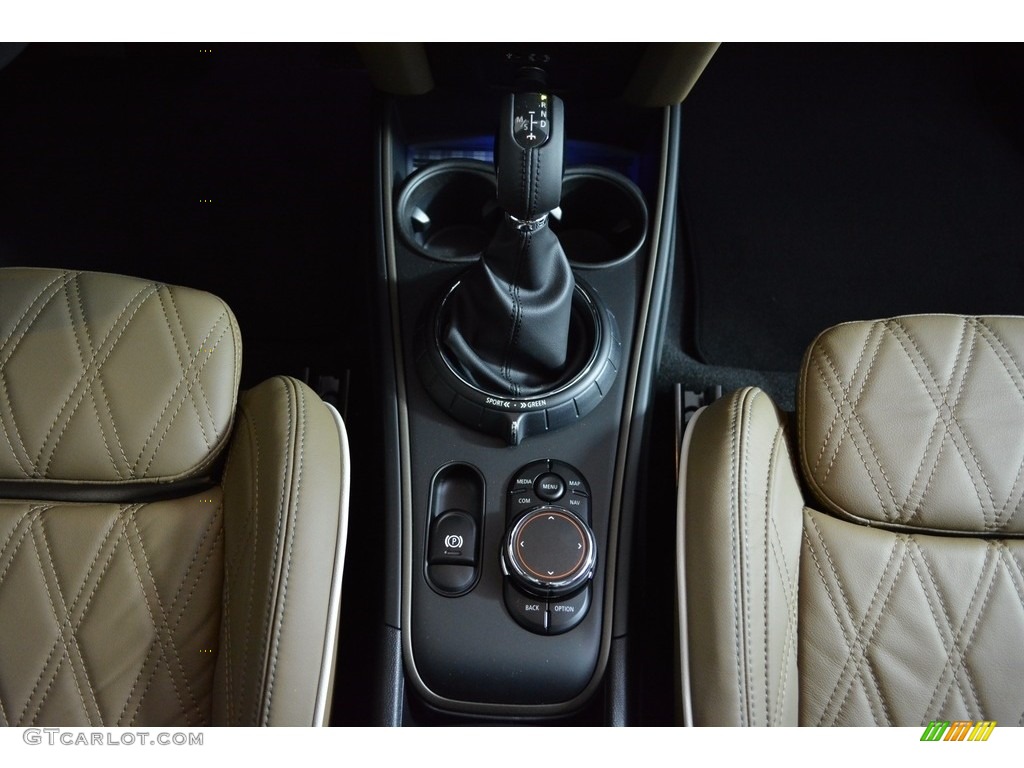 2017 Countryman Cooper S ALL4 - British Racing Green II Metallic / Chesterfield/British Oak photo #17
