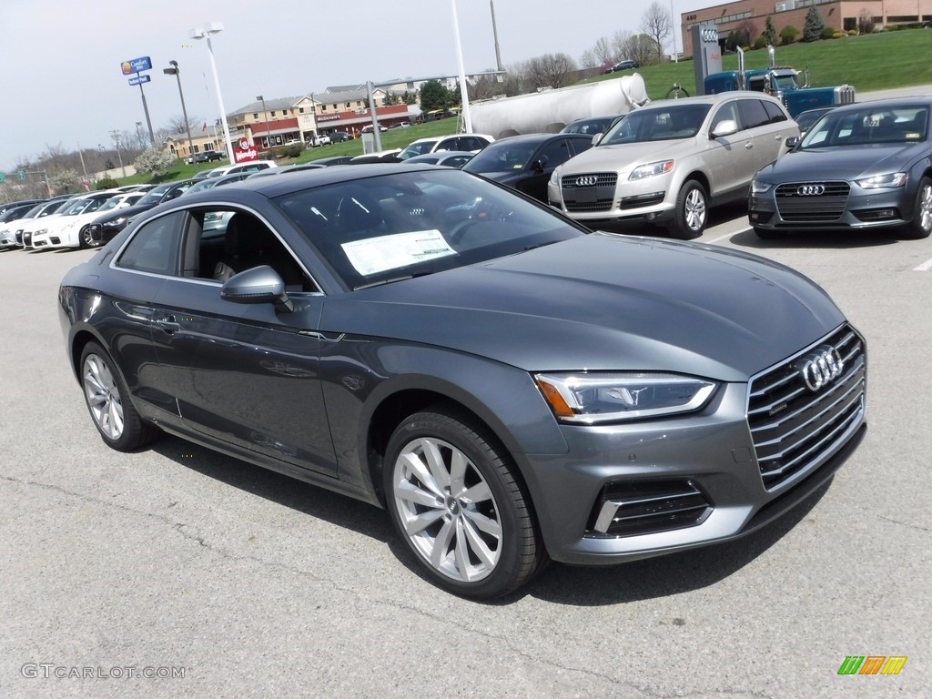 Monsoon Gray Metallic 2018 Audi A5 Premium Plus quattro Coupe Exterior Photo #119872265