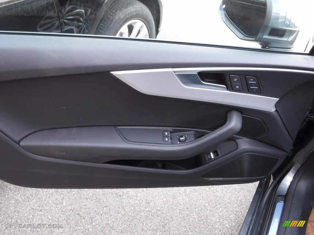2018 Audi A5 Premium Plus quattro Coupe Black Door Panel Photo #119872520