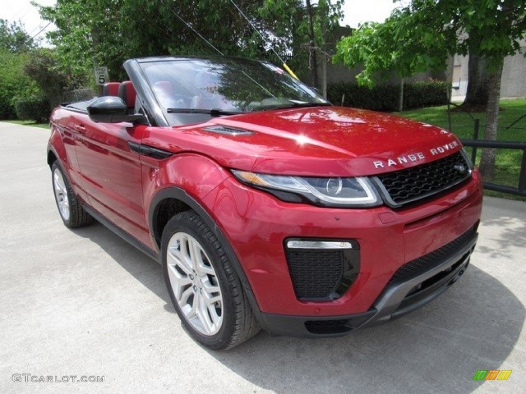 Firenze Red Metallic 2017 Land Rover Range Rover Evoque HSE Dynamic Exterior Photo #119872775