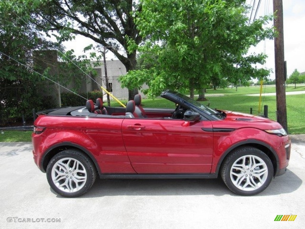 Firenze Red Metallic 2017 Land Rover Range Rover Evoque HSE Dynamic Exterior Photo #119872844