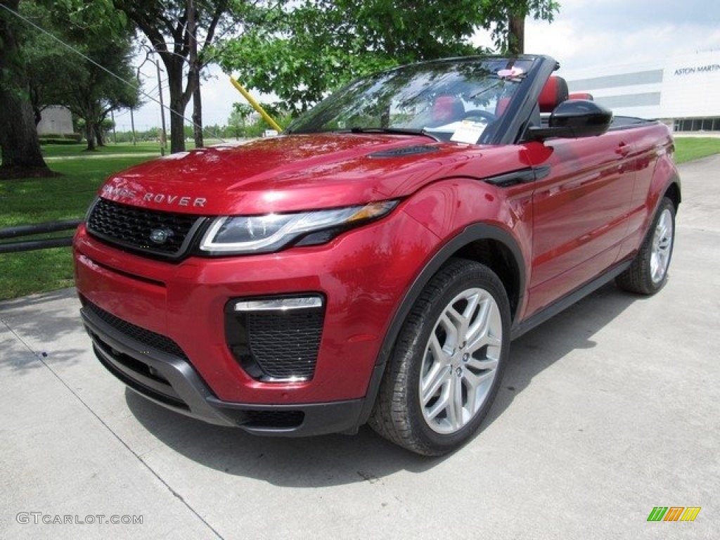 Firenze Red Metallic 2017 Land Rover Range Rover Evoque HSE Dynamic Exterior Photo #119872914