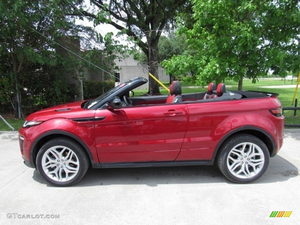 Firenze Red Metallic 2017 Land Rover Range Rover Evoque HSE Dynamic Exterior Photo #119872937