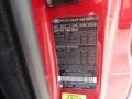  2017 Range Rover Evoque HSE Dynamic Firenze Red Metallic Color Code 868
