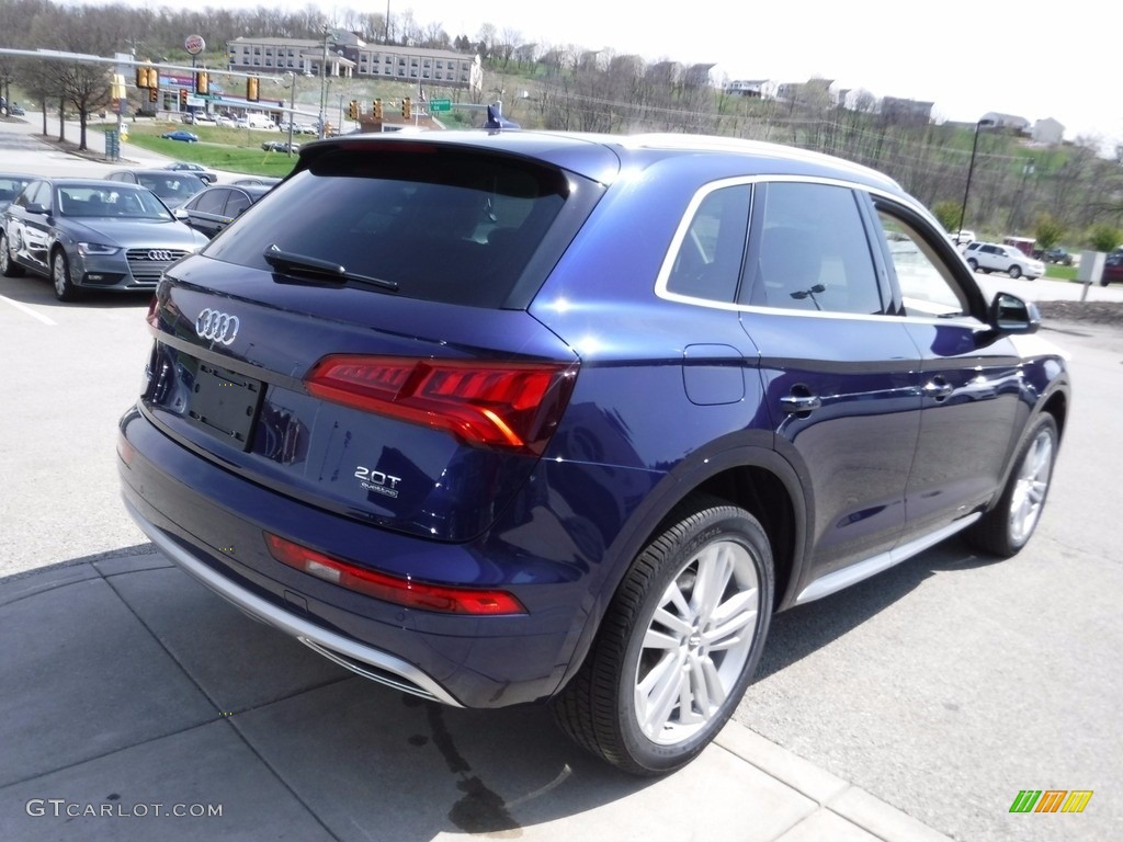 2018 Q5 2.0 TFSI Premium Plus quattro - Navarra Blue Metallic / Atlas Beige photo #11