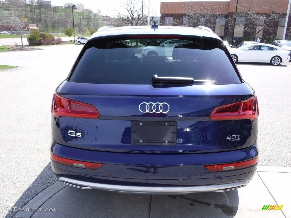 2018 Q5 2.0 TFSI Premium Plus quattro - Navarra Blue Metallic / Atlas Beige photo #13