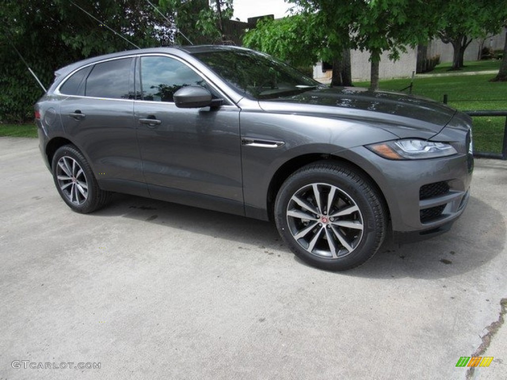 2017 F-PACE 35t AWD Prestige - Ammonite Grey / Jet w/Tan photo #1