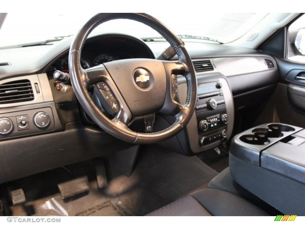 2010 Suburban LS 4x4 - Sheer Silver Metallic / Ebony photo #12