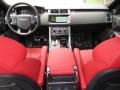 Ebony/Pimento 2017 Land Rover Range Rover Sport Supercharged Dashboard