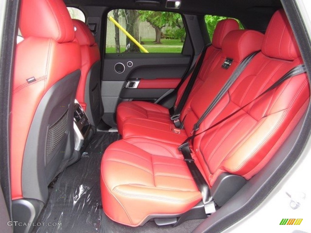 2017 Land Rover Range Rover Sport Supercharged Rear Seat Photo #119874323