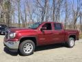 Front 3/4 View of 2017 Sierra 1500 SLE Crew Cab 4WD