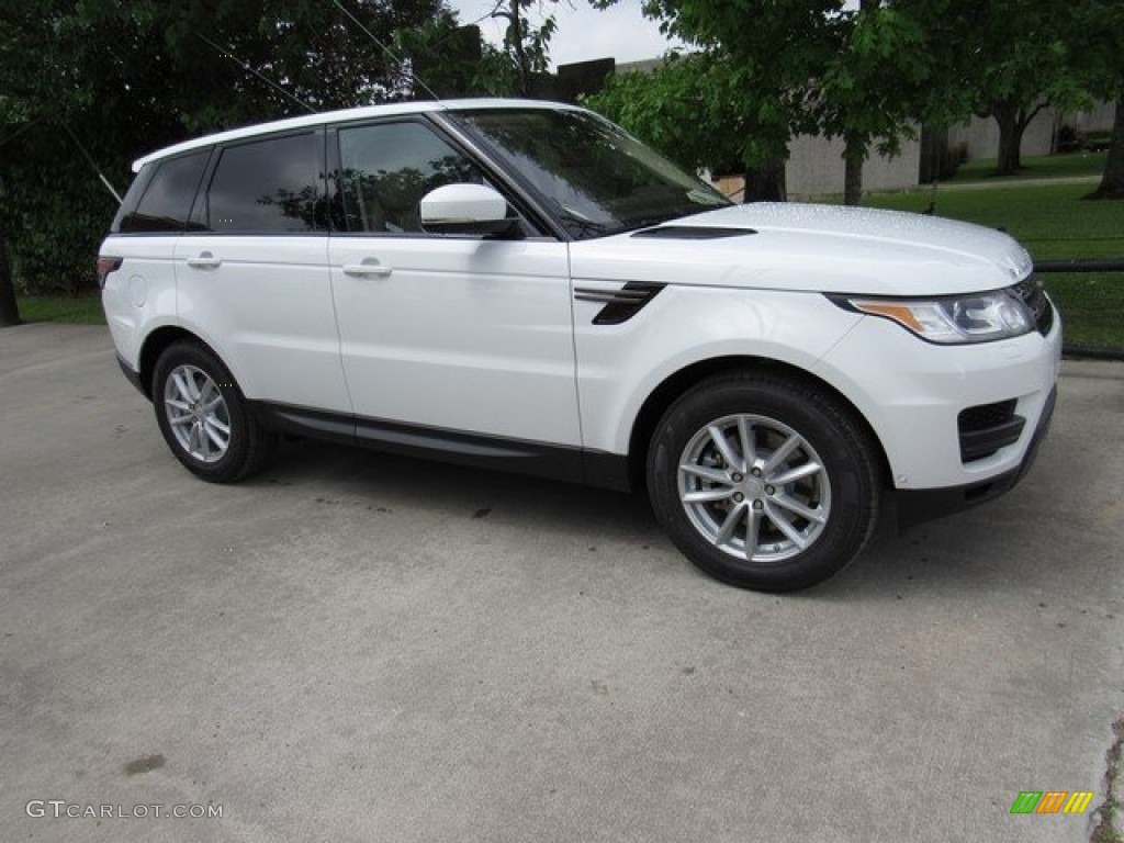 2017 Range Rover Sport SE - Fuji White / Espresso/Almond photo #1