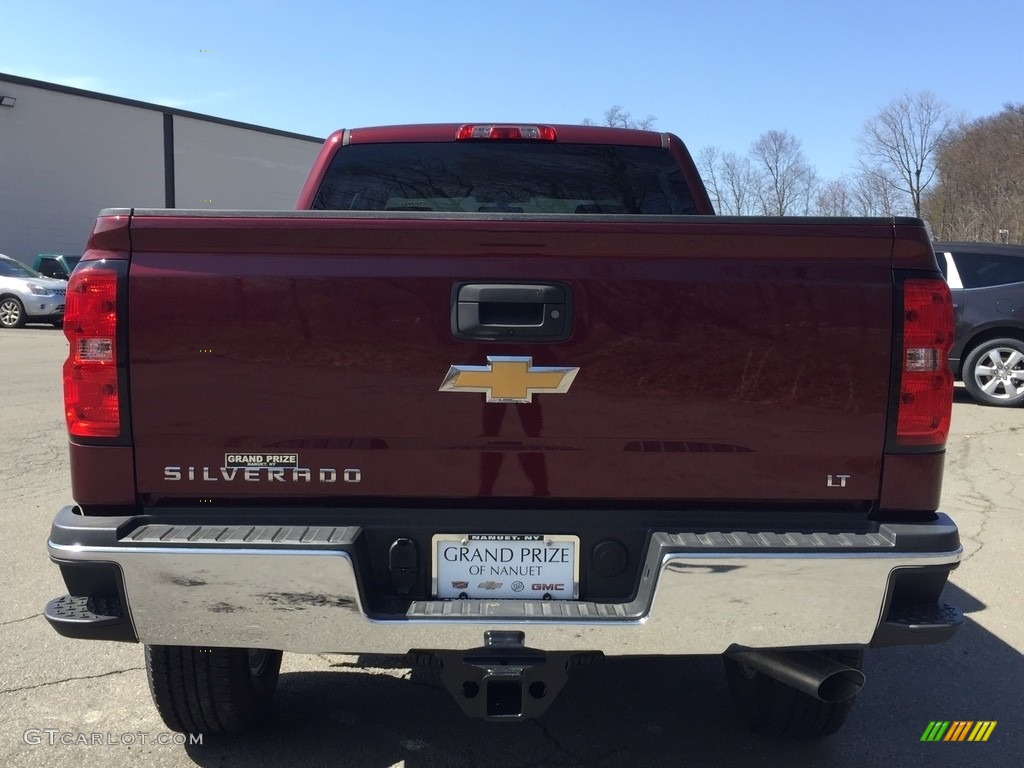 2017 Silverado 2500HD LT Crew Cab 4x4 - Butte Red Metallic / Jet Black photo #5