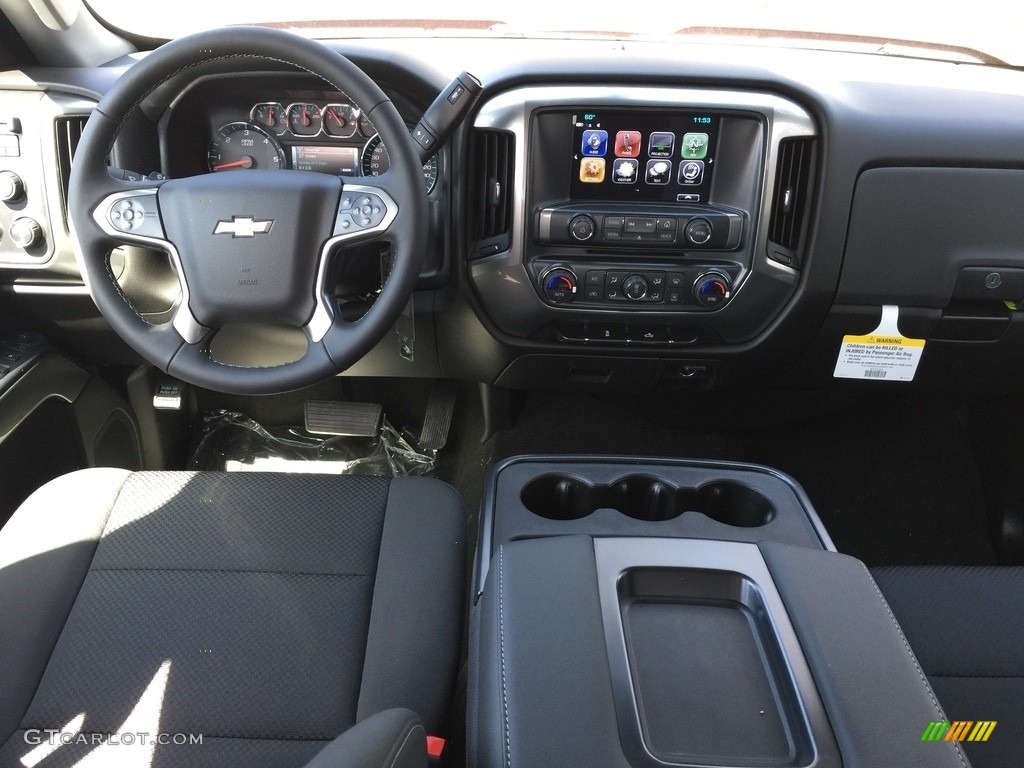 2017 Silverado 2500HD LT Crew Cab 4x4 - Butte Red Metallic / Jet Black photo #8