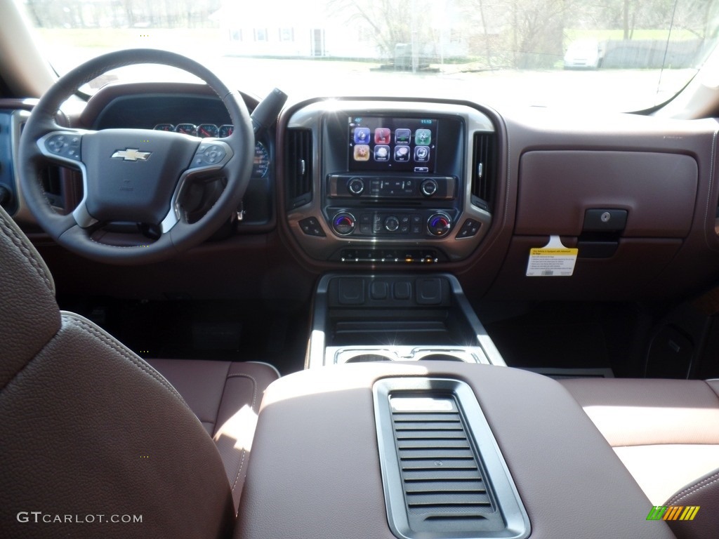 2017 Silverado 1500 High Country Crew Cab 4x4 - Deep Ocean Blue Metallic / High Country Saddle photo #47