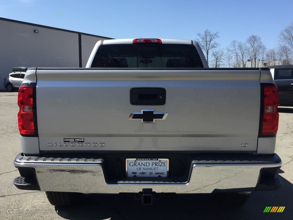 2017 Silverado 1500 LT Double Cab 4x4 - Silver Ice Metallic / Jet Black photo #5