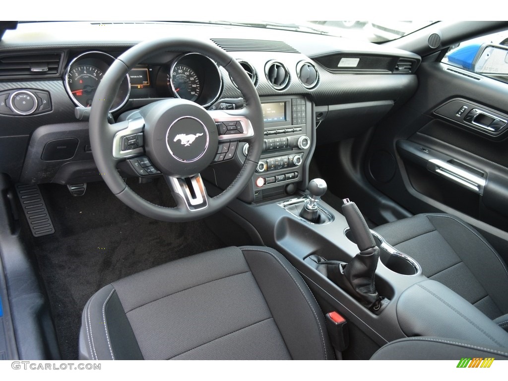 2017 Ford Mustang V6 Coupe Interior Color Photos