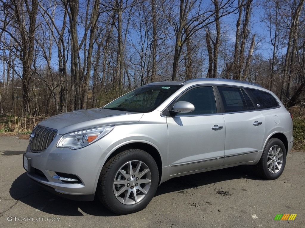 Quicksilver Metallic 2017 Buick Enclave Leather AWD Exterior Photo #119877252