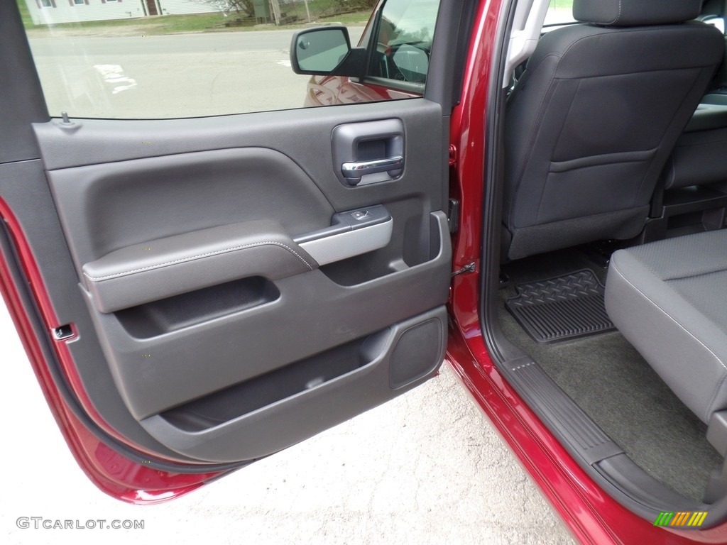 2017 Silverado 1500 LT Crew Cab 4x4 - Siren Red Tintcoat / Jet Black photo #44