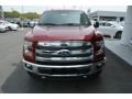 2017 Ruby Red Ford F150 Lariat SuperCrew 4X4  photo #4