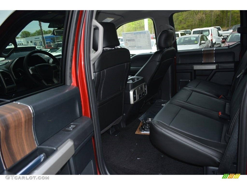 2017 F150 Lariat SuperCrew 4X4 - Ruby Red / Black photo #10