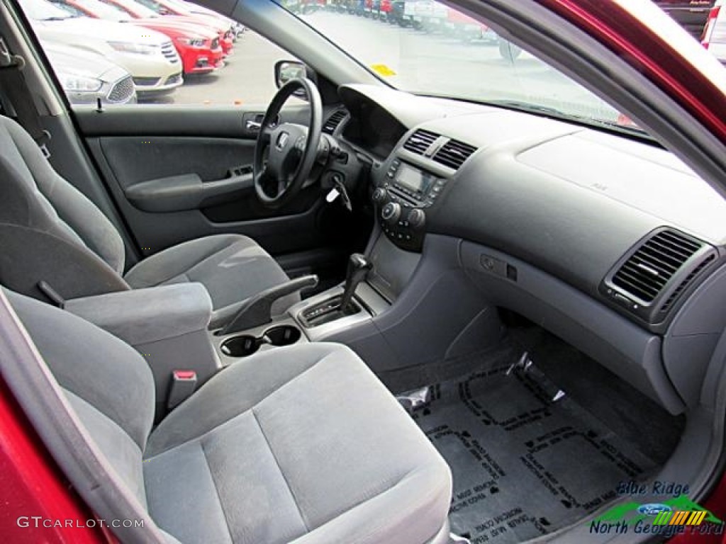 2003 Accord EX Sedan - Redondo Red Pearl / Gray photo #13